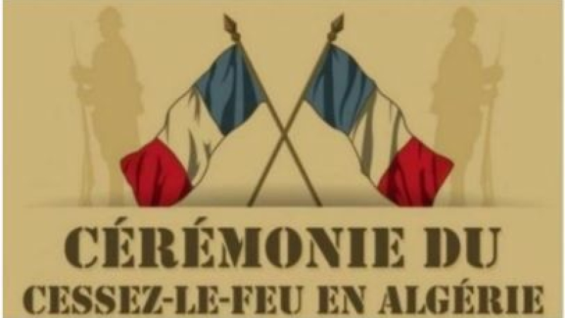 Cérémonie de commémoration du 19 mars 1962