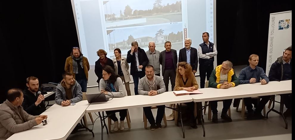 Les entreprises intervenantes ont signé les ordres de services.