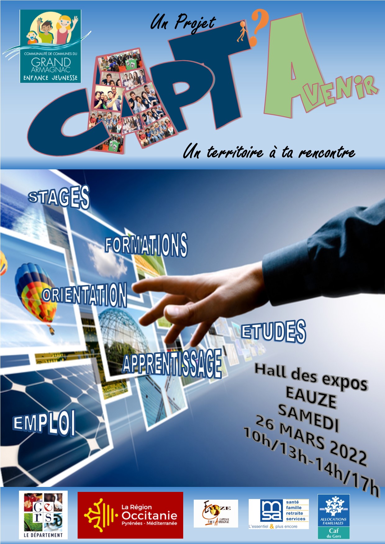 Salon préparé par l’Action  jeunesse de la CCGA