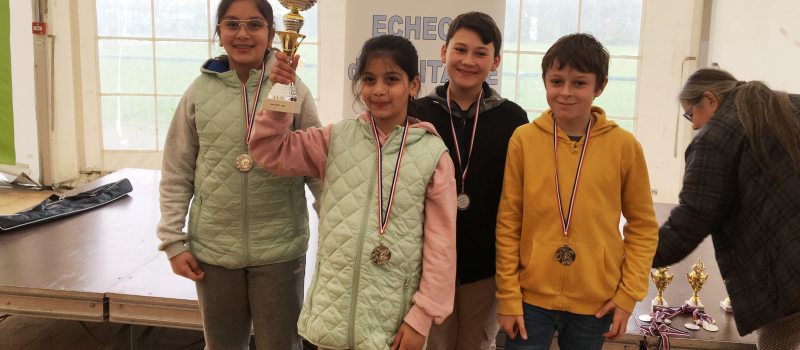 Echiquier de l'Armagnac : belle performance des Jeunes en nationale 3