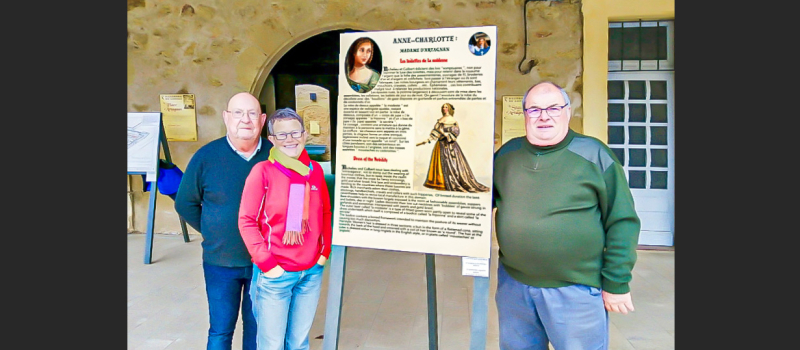 Lupiac honore Madame d'Artagnan