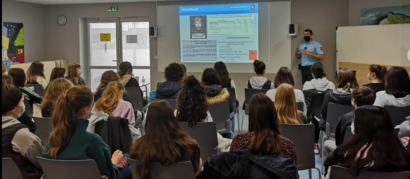 Opération de prévention en milieu scolaire