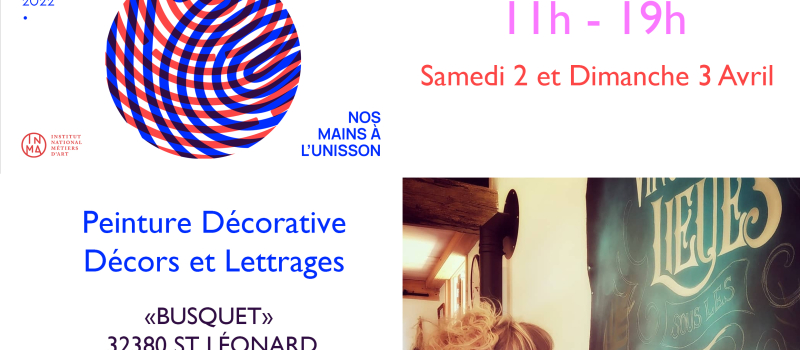 Journées Européennes des Métiers d'Art 2022