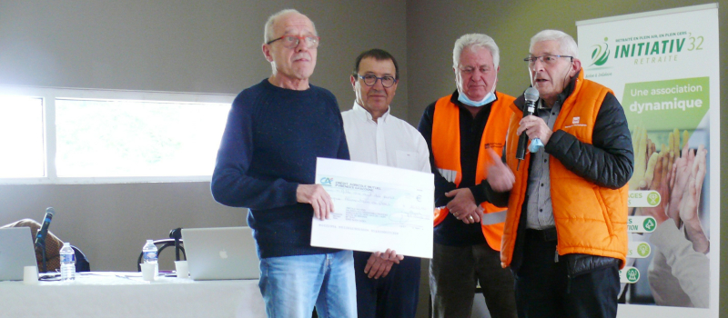L'association "Initiativ'Retraite 32" toujours présente dans ses actions caritatives
