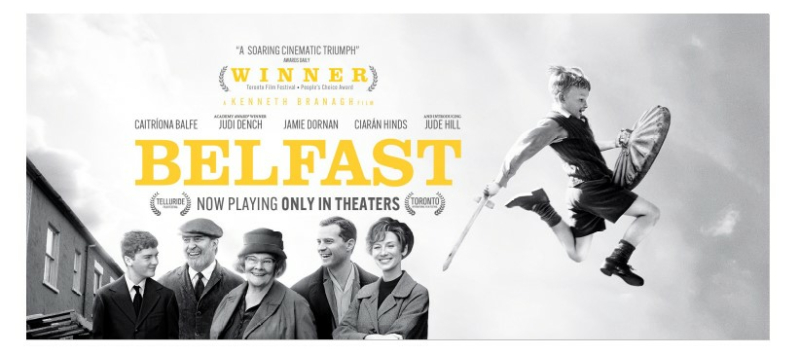 "Belfast" au cinéma mardi soir, un film favori aux Oscars
