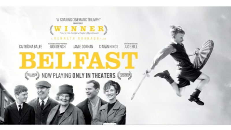 "Belfast" au cinéma mardi soir, un film favori aux Oscars