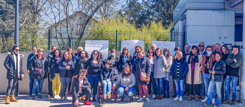Cité scolaire de Nogaro: grève des accompagnants d'élèves handicapés