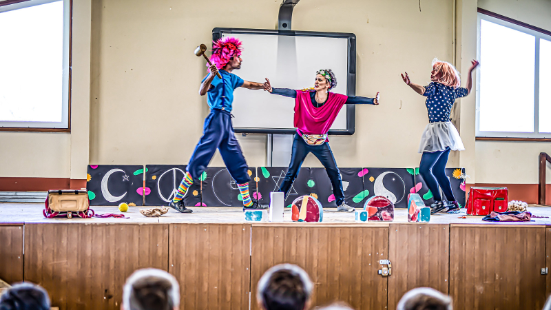 Le spectacle «Laïcité mon (petit) amour»à l'école d'Arblade-le-Haut