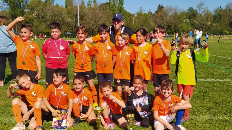 UAV Football :  les U9 en finale à Fronton