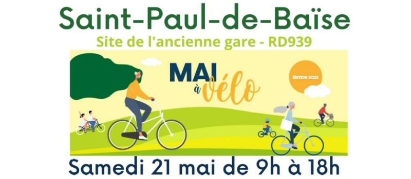 Mai à vélo, un événement de la Communauté de Communes d'Artagnan en Fezensac