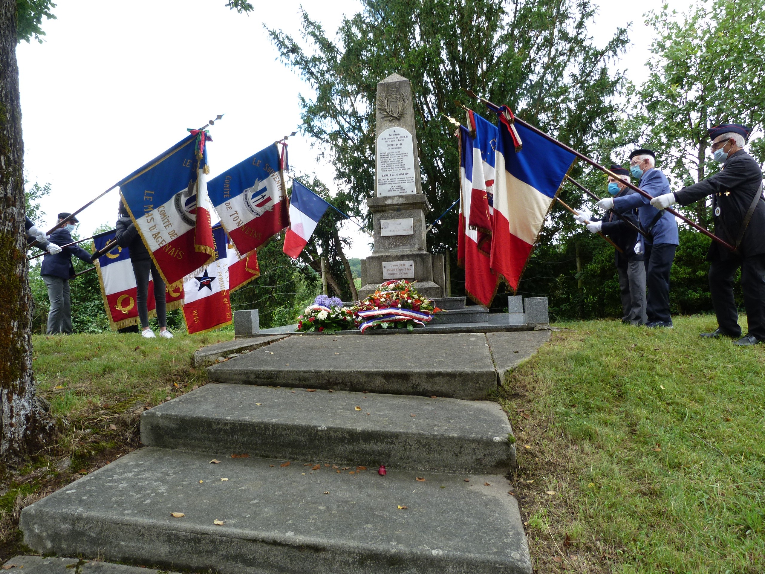 Les porte-drapeaux sont de toutes les commémorations