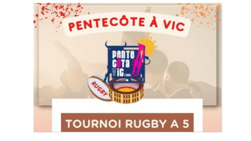 Pentecôtavic : tournoi de rugby à 5 le samedi 4 juin
