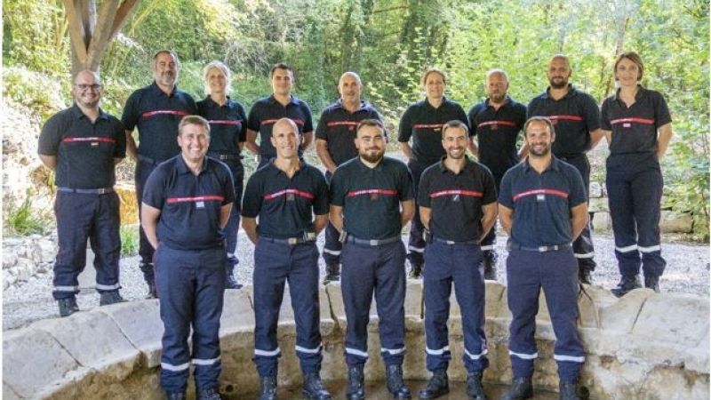 passation de pouvoir au centre de secours