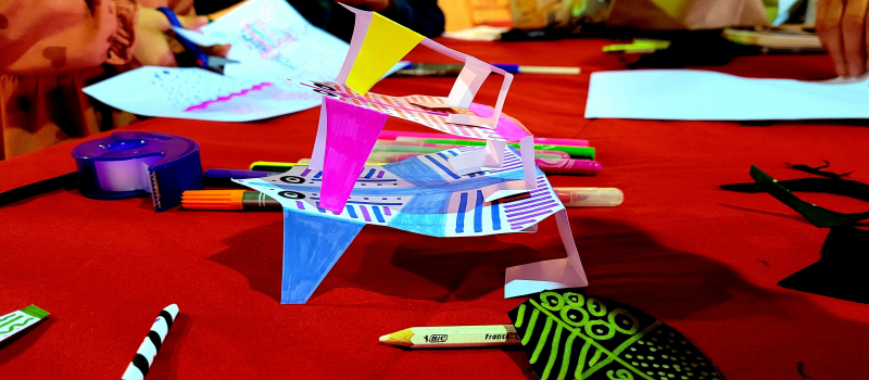 Ciseaux, papiers, couleurs, le" Kirigami" à l'honneur au Musée Campanaire