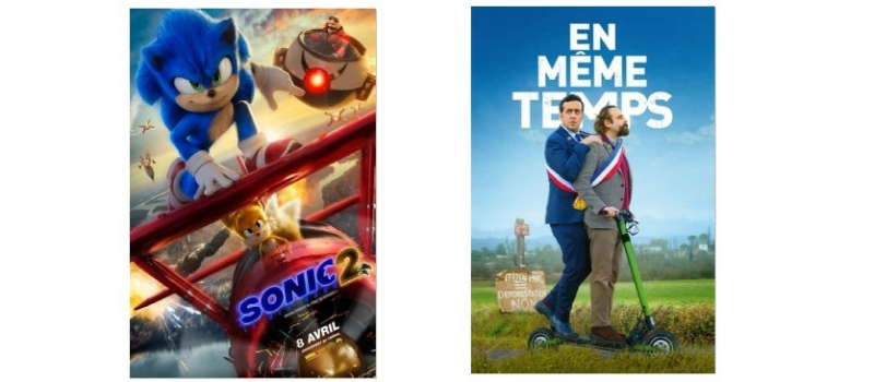 Animation et comédie mardi au cinéma
