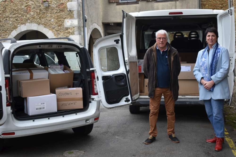 Stéphane Barlaud et Isabelle Tintané