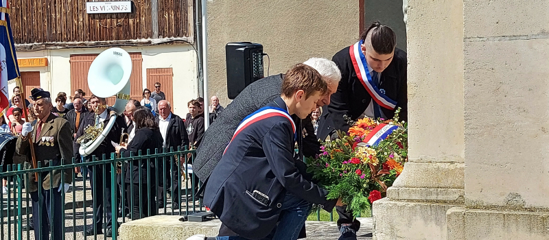 Commémoration du 8 mai 1945 : une cérémonie qui trouve un écho particulier  dans la situation actuelle