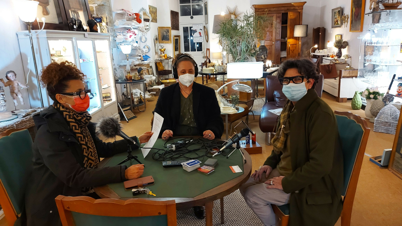La Belle Vic, 3ème épisode : au micro de Fatima, Nine de Art § Brocante