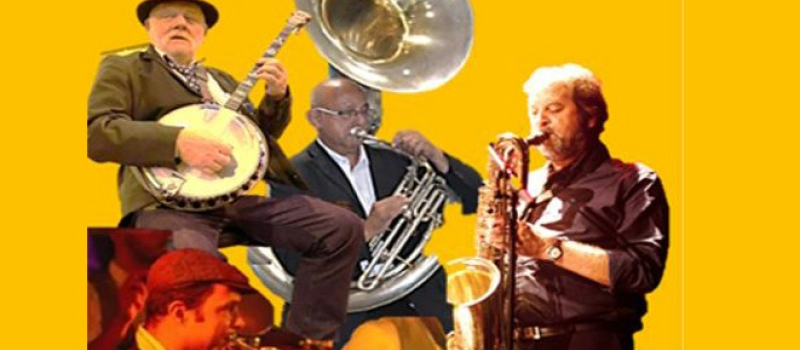 Astarac Jazz Band en ouverture du concert de Nadau