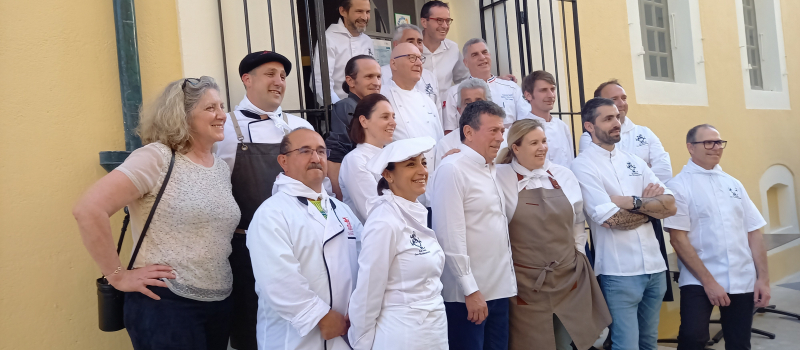 Un repas gastronomique en l'honneur d'André Daguin