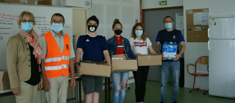 Le collège Gabriel Séailles collecte pour la Banque Alimentaire