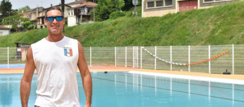 La piscine est ouverte