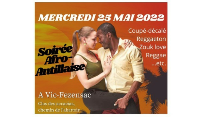 Soirée afro-antillaise au Clos des Acacias