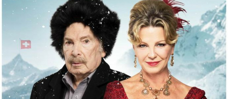 Popeck et jeane Manson sur scène
