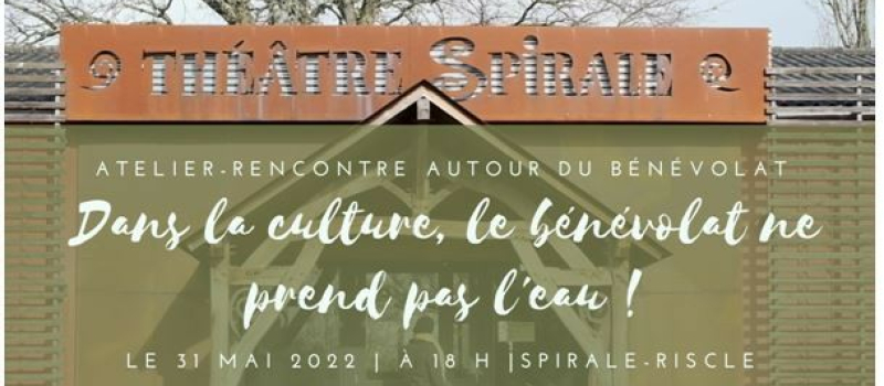 Atelier-Rencontre : dans la culture, le bénévolat ne prend pas l'eau
