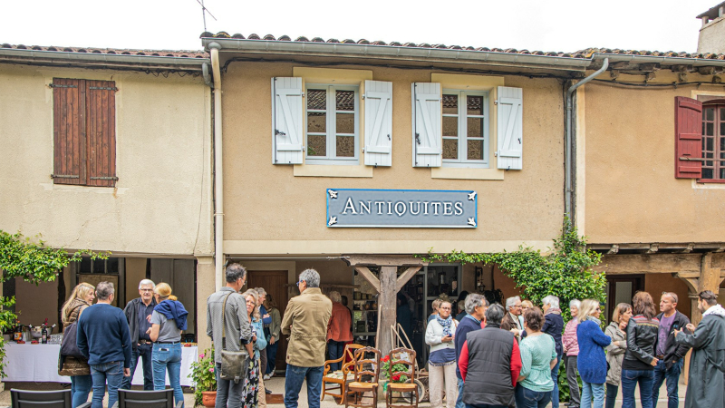 Un magasin d'antiquités s'installe à Lupiac