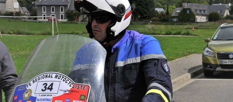 Rallye motocycliste de la police nationale