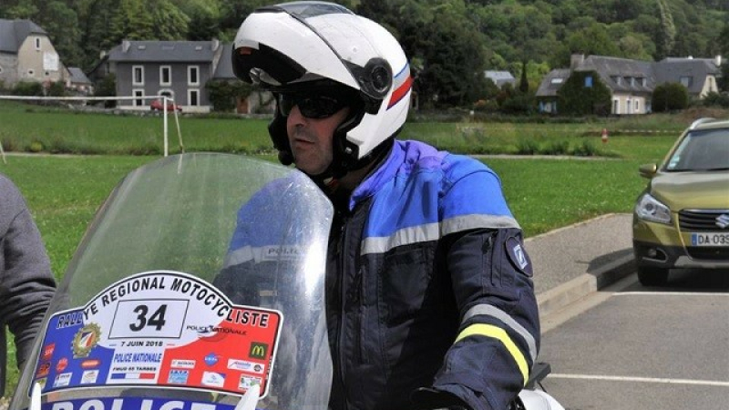 Rallye motocycliste de la police nationale