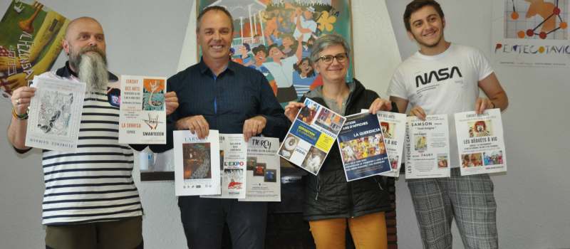 Circuit des arts de Pentecôtavic 2022 : premiers vernissages aujourd'hui jeudi 2 juin !