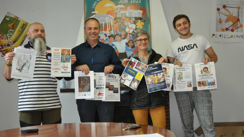 Circuit des arts de Pentecôtavic 2022 : premiers vernissages aujourd'hui jeudi 2 juin !