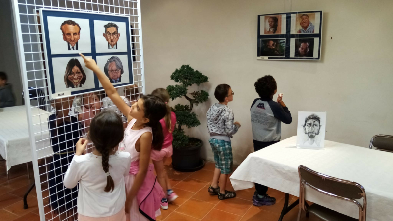 La force du dessin entre les mains des enfants.