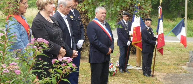 Commémoration  du sacrifice des victimes de l'accrochage du 8 juin 1944