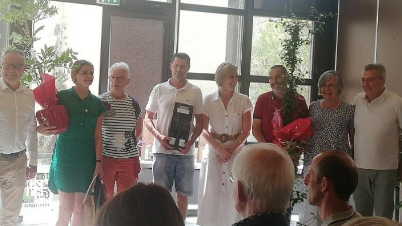 Le vendredi 3 juin à l'hôtel du département à Auch....