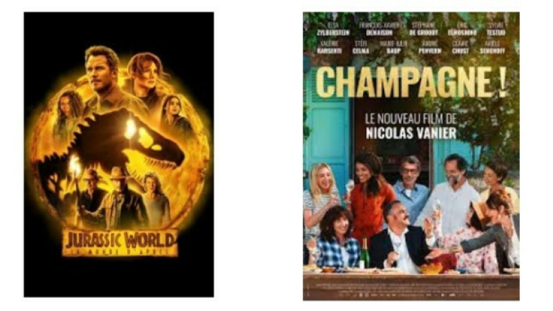 Aventure et comédie au cinéma mercredi