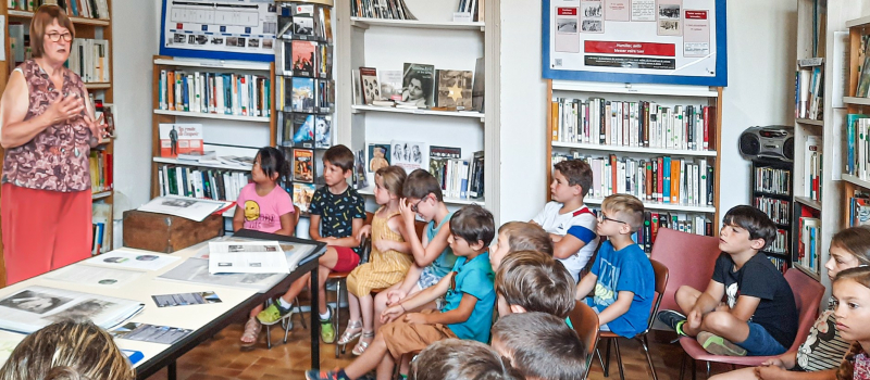 Exposition «Dachau» à la bibliothèque de Panjas