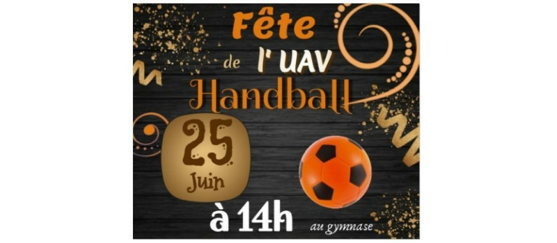 L'UAV Handball fait la fête pour clôturer la saison !