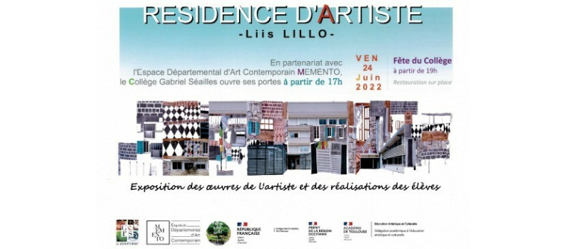 Le collège Gabriel Séailles ouvre ses portes vendredi 24 juin à l'occasion de la clôture de la résidence d'artiste