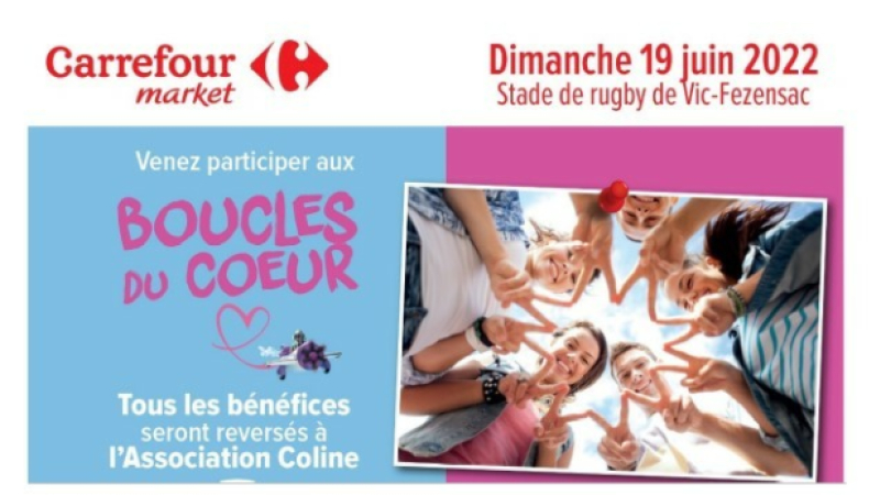 Les Boucles du coeur, c'est dimanche au stade de rugby !