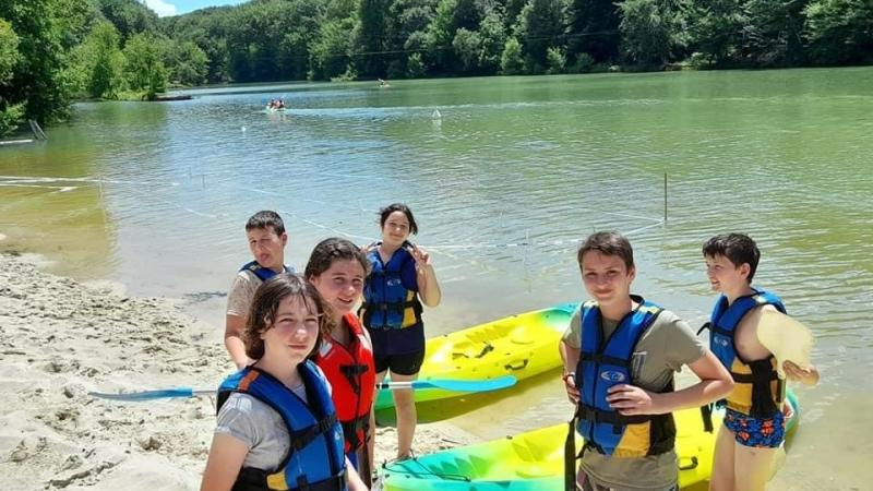 Magnifique épreuve sportive, le raid départemental Unss s'est déroulé à Aignan les 9 et 10 juin.