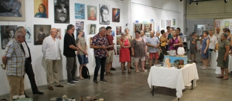 Vernissage Expo 2022 des œuvres des jeunes et des adultes de l’Atelier des Berges du Gers