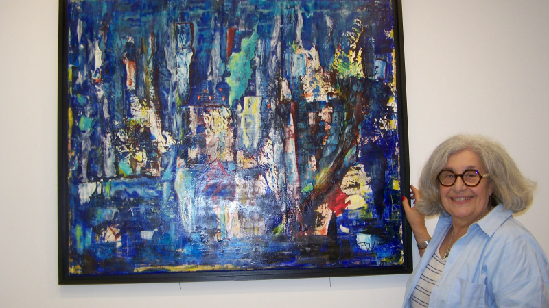 Avant première d'une nouvelle artiste à la galerie "L'Arcade " : Chantal Walter.
