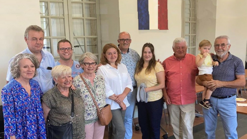 Une famille ukrainienne bien accueillie