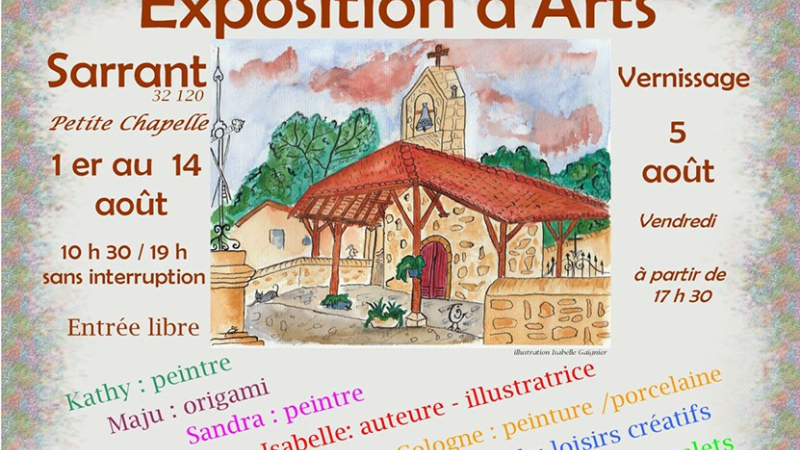 Exposition d'arts