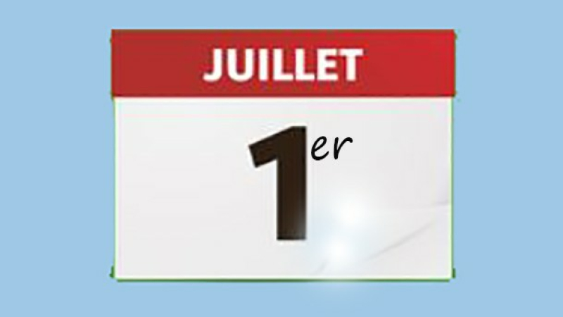 Ce qui change à compter du 1er juillet