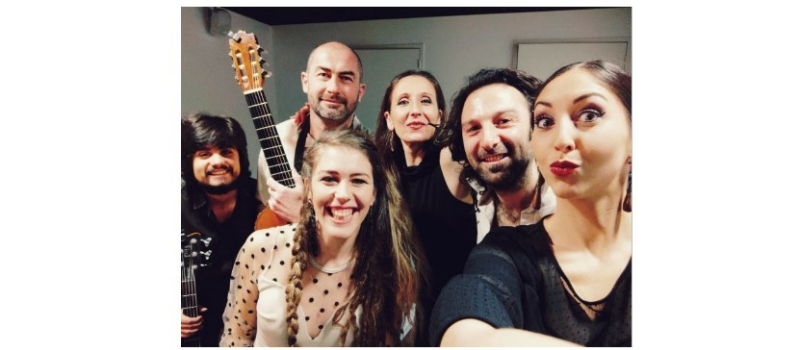 Le groupe de flamenco Azulenca en concert à Rozès