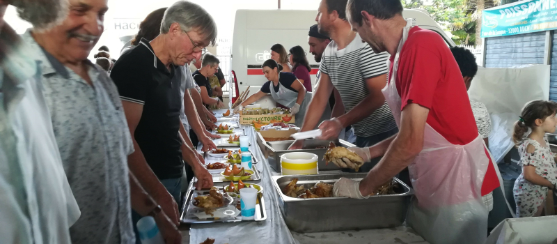 14 juillet, le traditionnel Gourmand’Auch  sous la halle Verdier